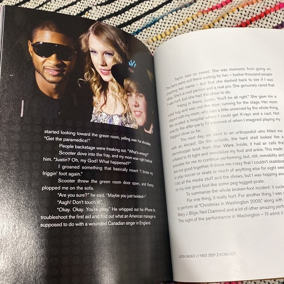 Official Justin Bieber Book, First  Step To Forever: my Story - Picture 6 of 8